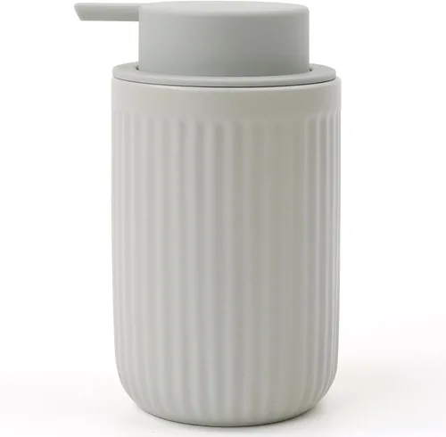 Vista 9 de BosilunLife Dispensador de Jabón de Manos de Espuma - Dispensador de Jabón de Espuma de Cerámica para Baño de 12 oz Dispensador de Jabón Líquido