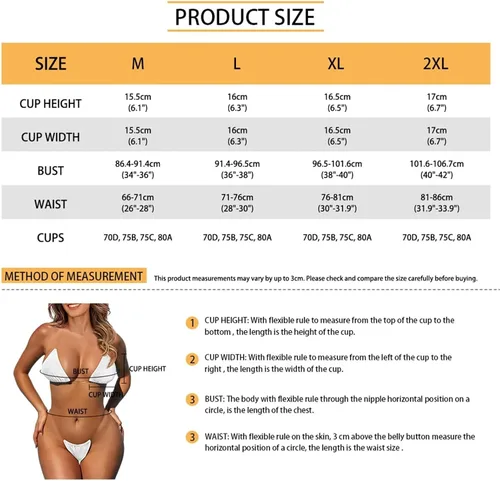 Vista 6 de Poetesant Traje de baño triangular para mujer, con tirantes transparentes, micro bikini, tangas, mini traje de baño atrevido