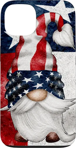 Vista 7 de 4th of July Independence Day Gnome for Women Memorial Day Case for iPhone 17