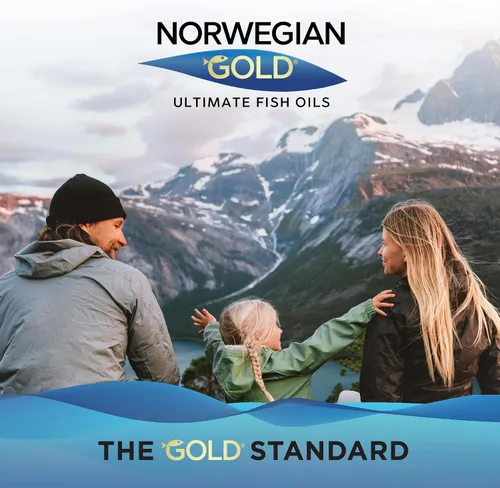 Vista 5 de Renew Life Norwegian Gold - Aceite de pescado para adultos, omega súper crítico, suplemento de aceite de pescado omega-3, sin gluten ni lácteos, 60