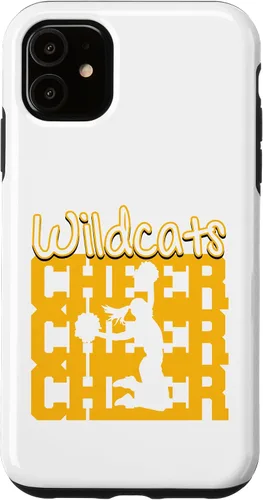 Vista 8 de Wildcats Cheer Back to School Cheerleading Spirit GY Case for iPhone XR