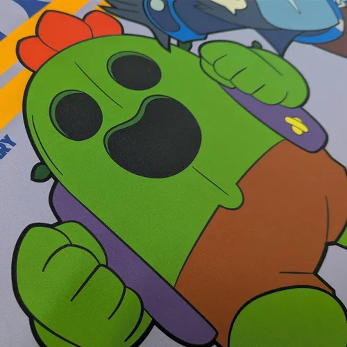 Vista 6 de SUBSONIC Brawl Stars - Alfombrilla de mouse XXL de 35 x 15 pulgadas