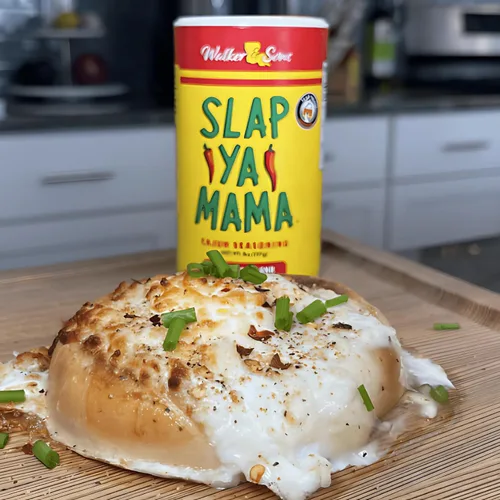 Vista 9 de Slap Ya Mama Original Blend - Condimento cajún – lata de 8 onzas, paquete de 4, totalmente natural, sin MSG, kosher, auténtico sabor de Luisiana