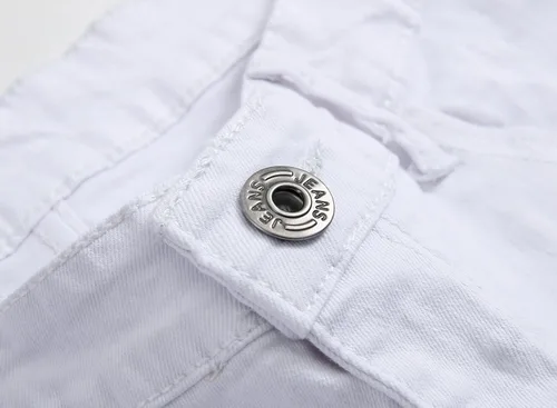 Vista 5 de Pantalón de jean elastizado ajustado moderno para hombre