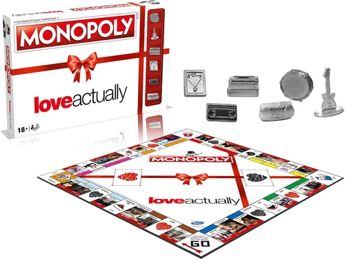 Vista 3 de Monopoly Juego de mesa Love Actually