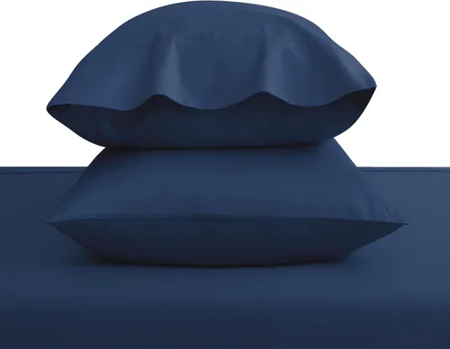 Vista 164 de Juego de 2 fundas de almohada 100% de algodón egipcio, fundas de almohada refrescantes de 400 hilos, fundas de almohada suaves y transpirables