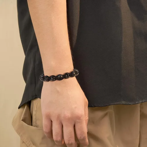 Vista 6 de PPJew Regalos para profesores, pulsera elástica de manzana para mujeres/hombres, regalos del día del maestro de parte de estudiantes