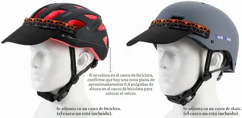 Vista 3 de Tontron Visera extraíble para casco V01
