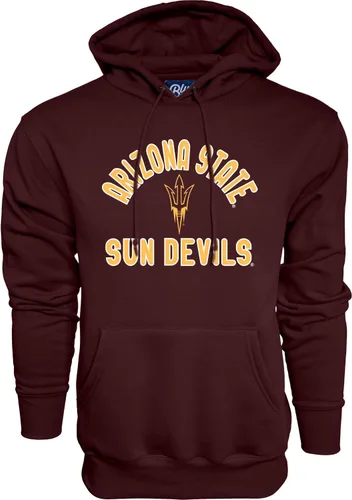 Vista 34 de Blue 84 Sudadera con capucha NCAA para hombre Line Up Color del Equipo