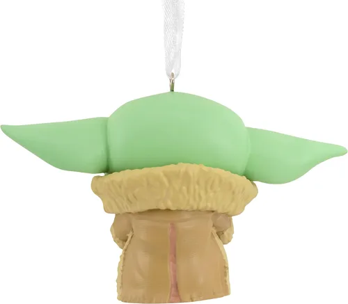 Vista 2 de Hallmark Star Wars: The Mandalorian Grogu Funko Pop! Adorno de Navidad