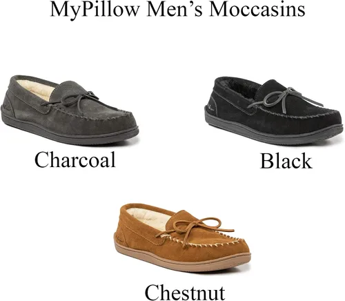 Vista 5 de MySlipper - Pantuflas tipo mocasín para hombre de MyPillow