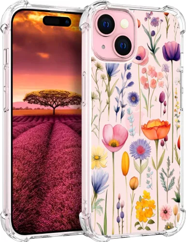 Vista 70 de Funda compatible con iPhone 15, bonita funda transparente para mujer, funda de silicona transparente para teléfono, color negro, tigre poderoso
