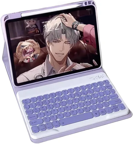 Vista 10 de Funda para iPad Air de 11 pulgadas con teclado M4/M3/M2/Air 5th Air 4ª