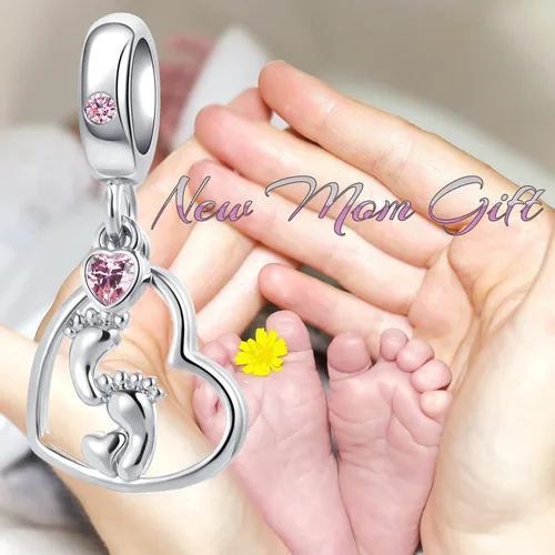 Vista 6 de Abalorio de cristal para pulsera Pandora