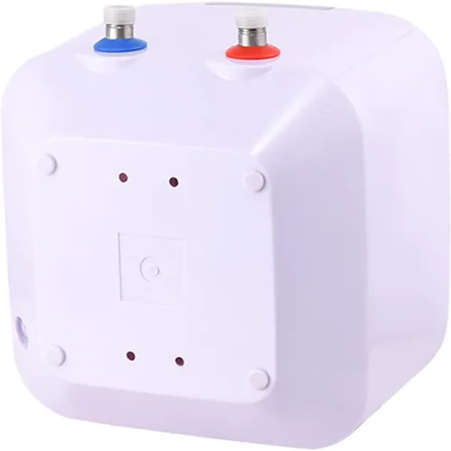Vista 7 de Calentador de agua eléctrico, mini tanque de almacenamiento de calentador de agua caliente, calentador de agua eléctrico de 110 V, cocina y hogar, 8