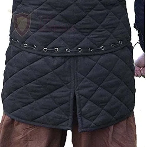 Vista 6 de Gambeson Thick Padded Full Sleeves Gambeson Coat Aketon Jacket Armor, Cotton Fabric Gambeson Jacket by ITS Medieval