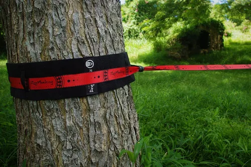 Vista 6 de Protectores de Árboles por ZenMonkey Slacklines, Perfectos para Slacklines, Ninjalines, Tirolesas, Columpios de Árbol, con Correas Guía