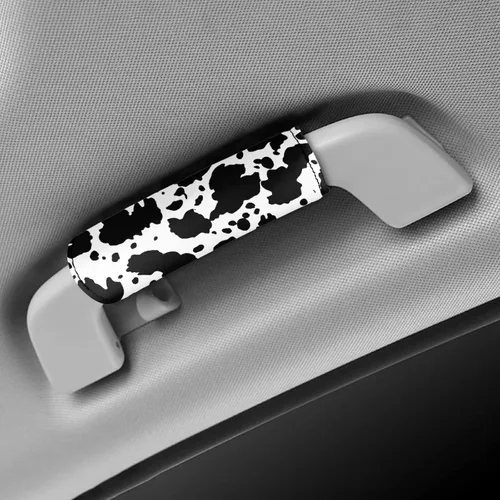 Vista 9 de Envoltura de asa de equipaje con estampado de vaca para hombres, fundas multiusos para asa de mochila, material de primera calidad, envolturas