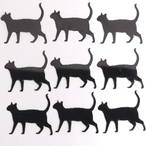 Vista 3 de Confeti Cat Black - Paquete al por menor #9411 QS0