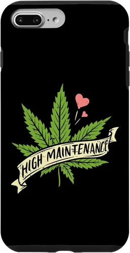 Vista 12 de High Maintenance Weed Cannabis Pocket 420 THC Stoner Gift Case for iPhone 17
