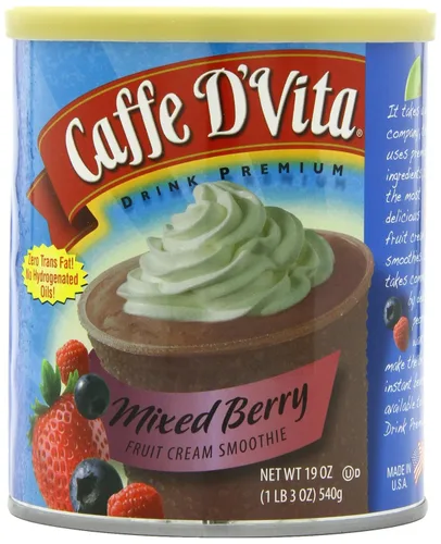 Vista 14 de Caffe D'Vita Batido de crema de frutas de té verde, latas de 19 onzas (paquete de 6)