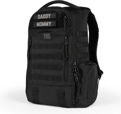 Vista 2 de Tactical Baby Gear Daypack Tactical Pañalera Mochila - Negro Negro 4ª