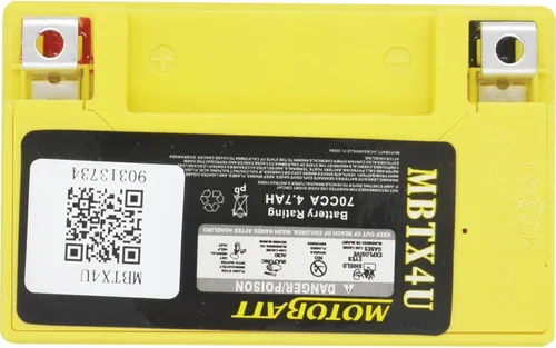 Vista 4 de Motobatt Batería MBTX4U