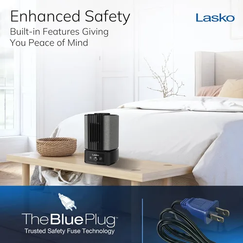 Vista 6 de Lasko Ventiladores de mesa Slumberbreeze de 8