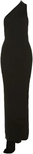 Vista 4 de Vestido largo sexy con tirantes delgados y espalda descubierta para mujer, con cordones, vestido de fiesta, estilo halter, vestido de club de noche