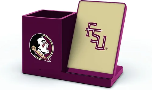 Vista 20 de SOAR NCAA - Soporte de carga inalámbrico unisex para teléfono celular y organizador de escritorio
