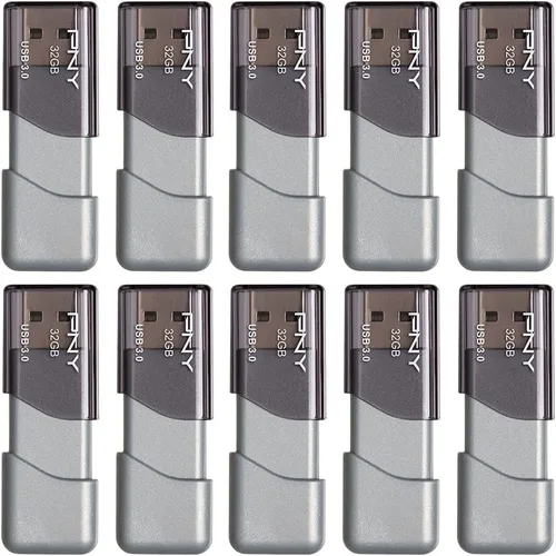 Vista 14 de PNY Paquete de 2 unidades flash USB 3.0 Turbo Attaché 3 de 128 GB