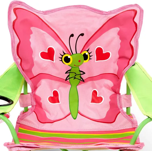 Vista 9 de Melissa & Doug Bella Butterfly Silla de exterior para niños (embalaje sin frustraciones)