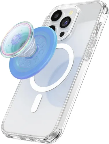 Vista 11 de PopSockets - Agarre para teléfono con soporte expandible, agarre adhesivo, suspiro azul