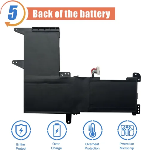 Vista 6 de ASODI B31N1637 C31N1637 - Batería para portátil compatible con ASUS X510 X510UA X510UQ, K510, VivoBook S15 S510UA S510UN S510UR F510 F510UA 42Wh