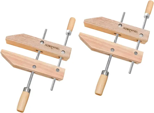 Vista 10 de POWERTEC 71522 Abrazadera de tornillo de mano de madera – 6 pulgadas Abrazaderas de tornillo de mano para carpintería, 2