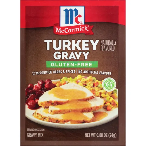 Vista 22 de McCormick Mezcla de salsa de pavo (sin gluten), 0.88 oz