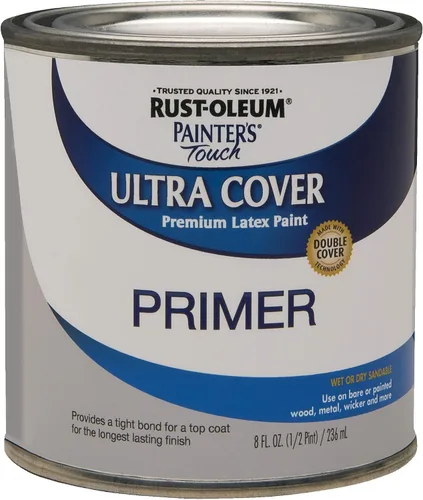 Vista 52 de Rust-Oleum 1976502 Painter's Touch - Pintura de látex, cuarto de galón, negro plano, 32 onzas líquidas, (paquete de 1)