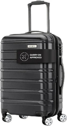 Vista 11 de Samsonite Omni 2 Hardside, Plateado (Arctic Silver), Juego de 2 piezas (equipaje de mano/grande), Omni 2 Equipaje rígido expandible con ruedas