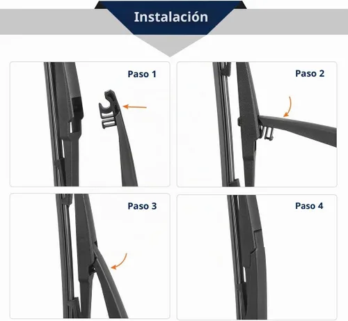 Vista 7 de X AUTOHAUX Juego de brazo de limpiaparabrisas trasero para Mazda3 10-13