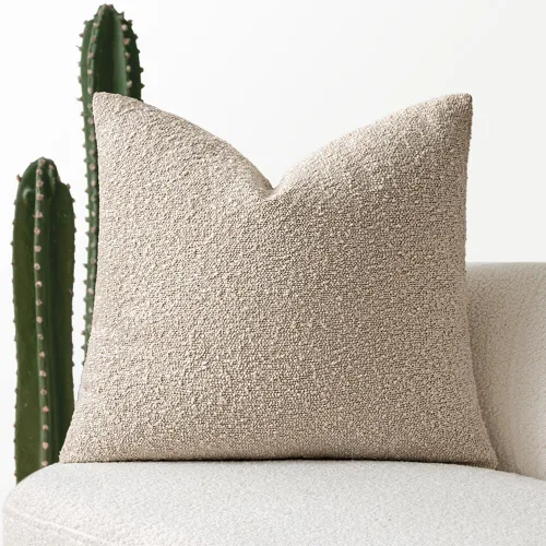 Vista 8 de MIULEE Funda de almohada texturizada con diseño de boucle, color azul aguamarina, funda de almohada lumbar sólida, decorativa de primavera, suave
