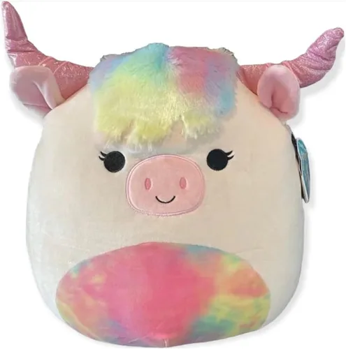 Vista 10 de Squishmallow Peluche oficial de Kellytoy Magical Fantasy Squad Squishy Animales suaves, elige dragones, Bigfoots, unicornios y más