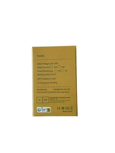 Vista 2 de Zigbee - Enchufe inteligente compatible con Alexa, Google Assistant, control de aplicación y voz, requiere ZigBee Hub, UE (16A)