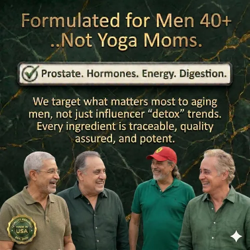 Vista 4 de Veridi Greens for Men 40+ Superalimento en polvo con palma enana americana 200 mg y espirulina Salud diaria de la próstata, flujo urinario
