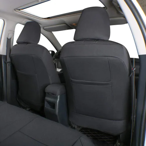 Vista 3 de EKR Compass 2011-2017 Juego completo de fundas de asiento de automóvil, ajuste personalizado para Jeep Compass, protector de asiento de automóvil