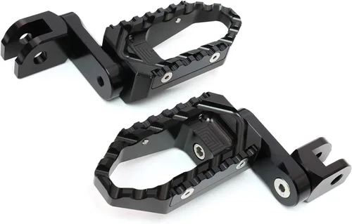 Vista 8 de MC MOTOPARTS Estriberas extendidas negras para riders amplias de 25mm compatibles con Razor MX350 MX400 MX500 MX650 Negro