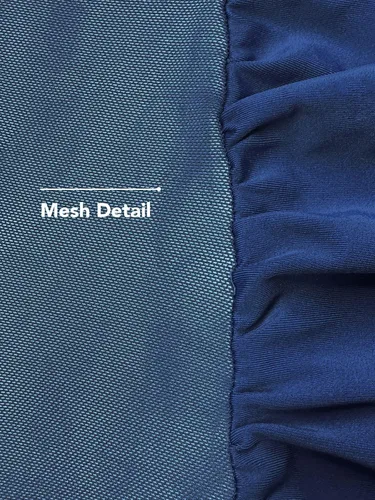 Vista 4 de CUPSHE Trajes de baño de una pieza para mujer, cuello en V, tirantes ajustables, control de abdomen, malla fruncida