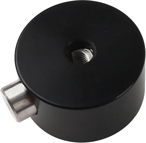 Vista 2 de Tuerca de aleación de aluminio compatible con piezas de instrumentos de percusión (negro)