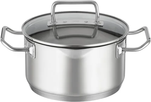 Vista 9 de Rösle EXPERTISO Cookware Collection - Cacerola alta de acero inoxidable con tapa de cristal de 6.3 pulgadas