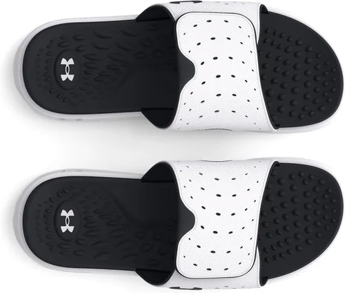Vista 4 de Under Armour Sandalias Ignite Pro Slide para mujer, Azul