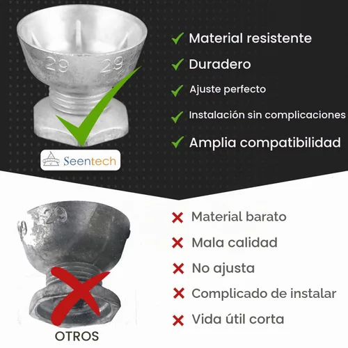 Vista 5 de Seentech 8066184 - Polea de motor de secadora 29 de repuesto - Compatible con secadores Whirlpool, Kenmore - Reemplaza: 3394341, 3401143